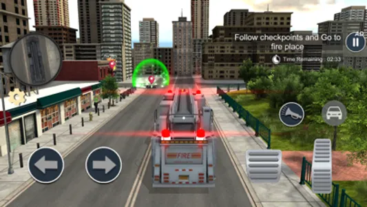 US Fire Truck Firefighter Game screenshot 2