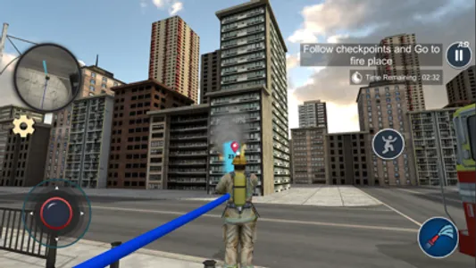 US Fire Truck Firefighter Game screenshot 4