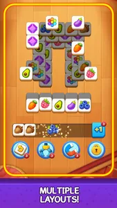 Tile Match: Fruit Pet Connect screenshot 1