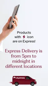 CityDrinks - Beverage Delivery screenshot 1