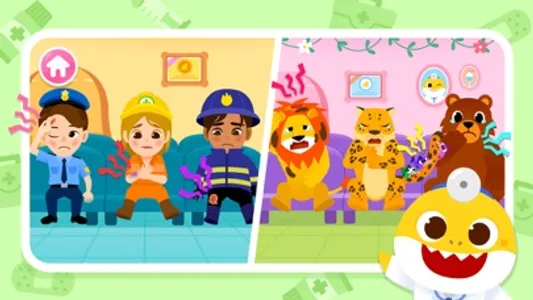 Baby Shark Hospital Play: Game screenshot 0