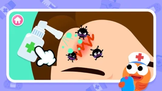 Baby Shark Hospital Play: Game screenshot 1