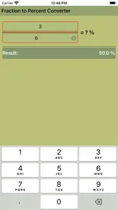 Fraction to Percent Converter screenshot 3