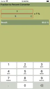 Fraction to Percent Converter screenshot 4