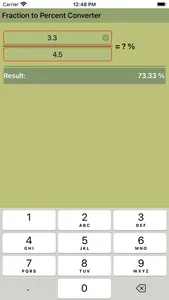 Fraction to Percent Converter screenshot 6