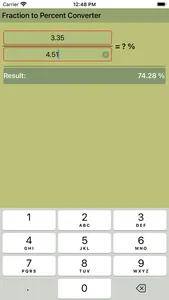 Fraction to Percent Converter screenshot 7