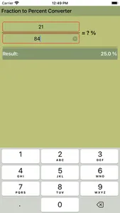 Fraction to Percent Converter screenshot 9