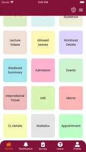 Sathyabama ERP screenshot 4