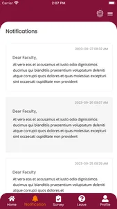 Sathyabama ERP screenshot 6