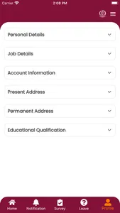 Sathyabama ERP screenshot 7