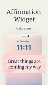 Affirmation Widget * screenshot 0