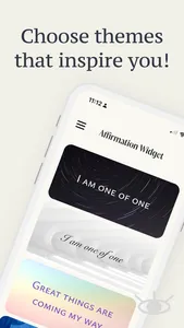 Affirmation Widget * screenshot 1