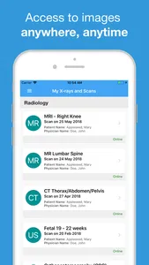 XRG Patient screenshot 0