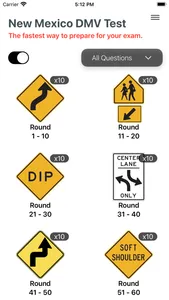 New Mexico DMV Practice 2025 screenshot 0