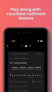 Metronome & Rudiment Practice screenshot 0