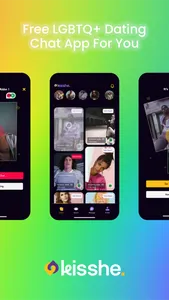 Kisshe - LGBT Dating & Chat screenshot 1