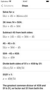 Math Solver · screenshot 3