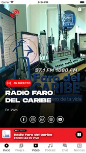Radio Faro del Caribe screenshot 0