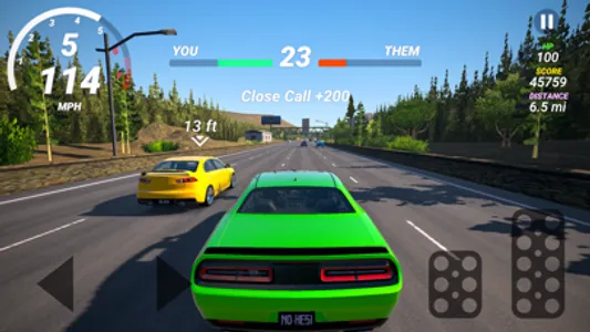Highway Car Traffic Battle screenshot 1