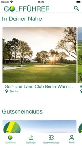 Golfführer für Deutschland screenshot 1