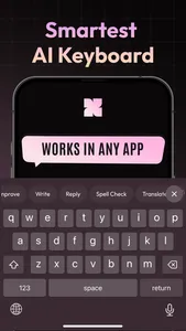KeyWise: AI Keyboard & Writer screenshot 0