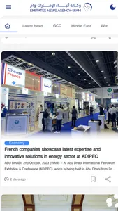Emirates News Agency screenshot 1