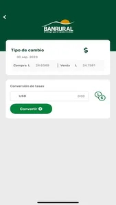 Banrural Móvil Honduras screenshot 2