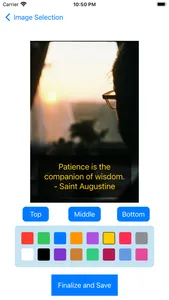 Quote Image Generator screenshot 1