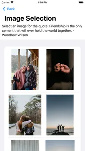 Quote Image Generator screenshot 3