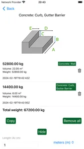 Concrete Calculator Estimator screenshot 2