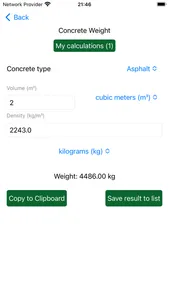 Concrete Calculator Estimator screenshot 4