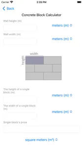 Concrete Calculator Estimator screenshot 5