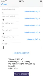 Concrete Calculator Estimator screenshot 8