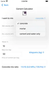 Concrete Calculator Estimator screenshot 9