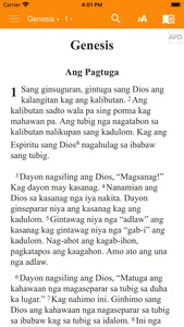 Hiligaynon Bible screenshot 0