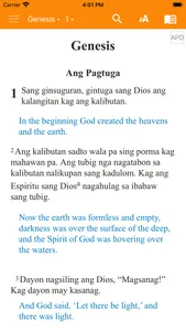 Hiligaynon Bible screenshot 2