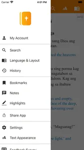 Hiligaynon Bible screenshot 3