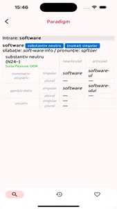 DEX - Synthesis + declensions screenshot 1