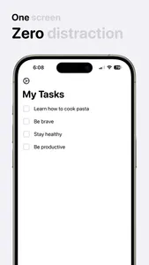 Done - Minimalistic To Do screenshot 1