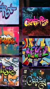 Graffiti Text Effect Editor screenshot 1