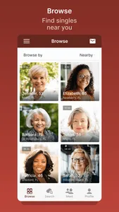 Widow Singles Dating App screenshot 0