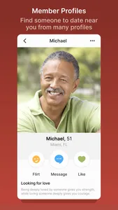 Widow Singles Dating App screenshot 1