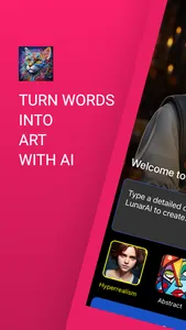 Lunar AI Art Generator screenshot 0
