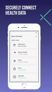 Exos Connect screenshot 0