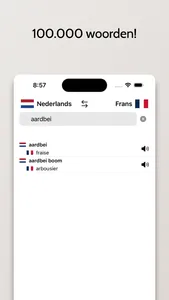 Frans/Nederlands woordenboek screenshot 1