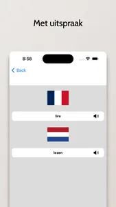 Frans/Nederlands woordenboek screenshot 3