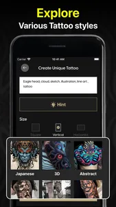AI Tattoo Generator - AI Ink screenshot 2