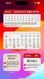 辰时八字排盘 - 天干地支问真八字求真八字排盘从真版 screenshot 1