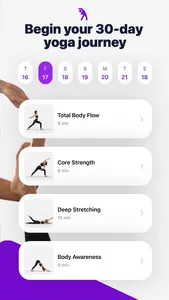 Yoga Flow · Beginner Workouts screenshot 1