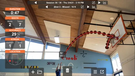 Basketball ShotBot screenshot 2